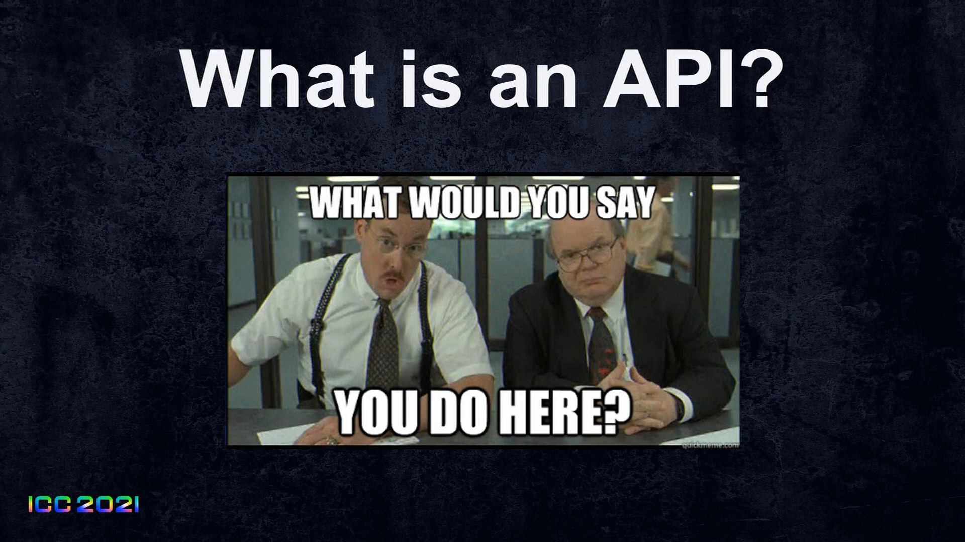 OMG APIs - How and Why You Should Integrate with Ignition Using APIs ICC 2021