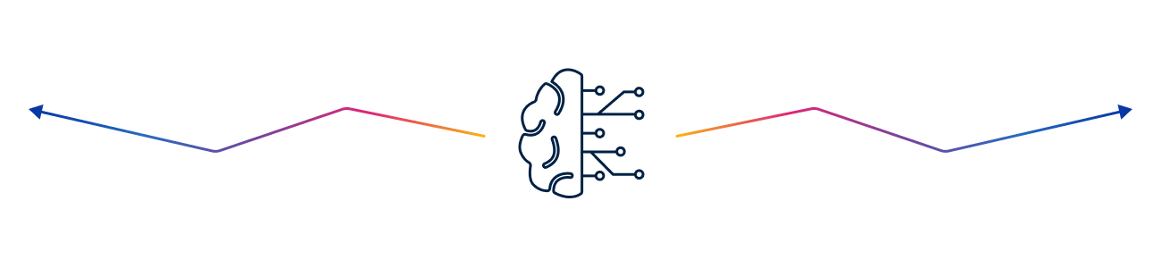 It Trains AI and Machine Learning divider graphic