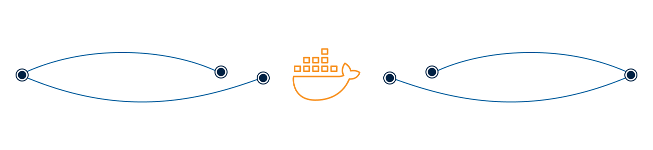 Divider graphic - docker icon