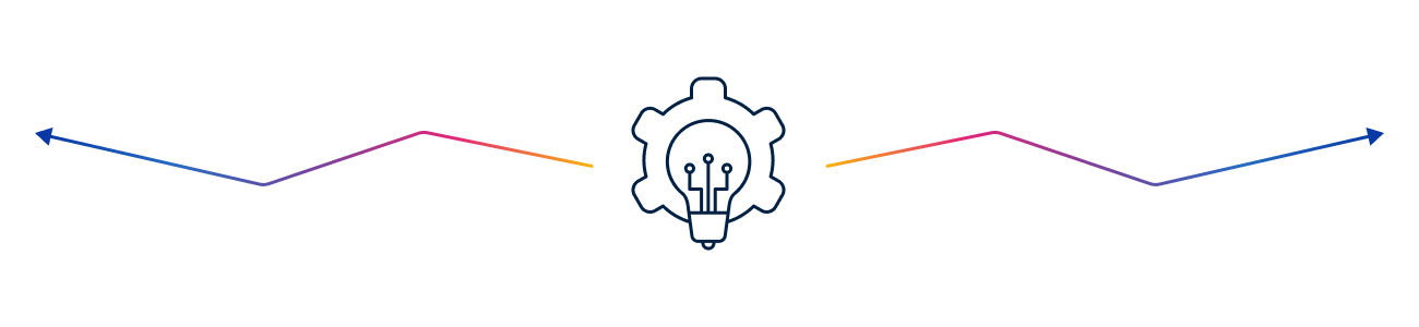 It Takes You From Reactive to Proactive divider graphic