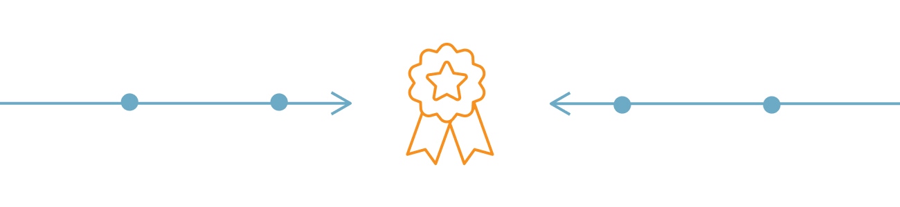 Guaranteed quality divider graphic