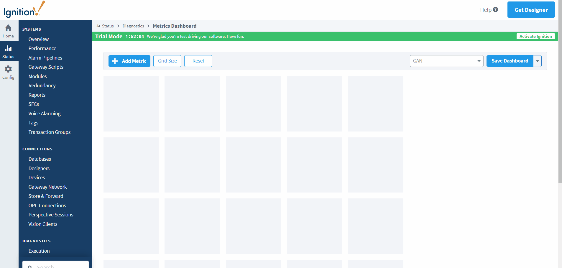 Metrics Dashboard gif