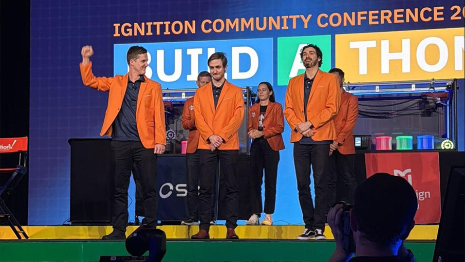 ICC Build-a-Thon winners.