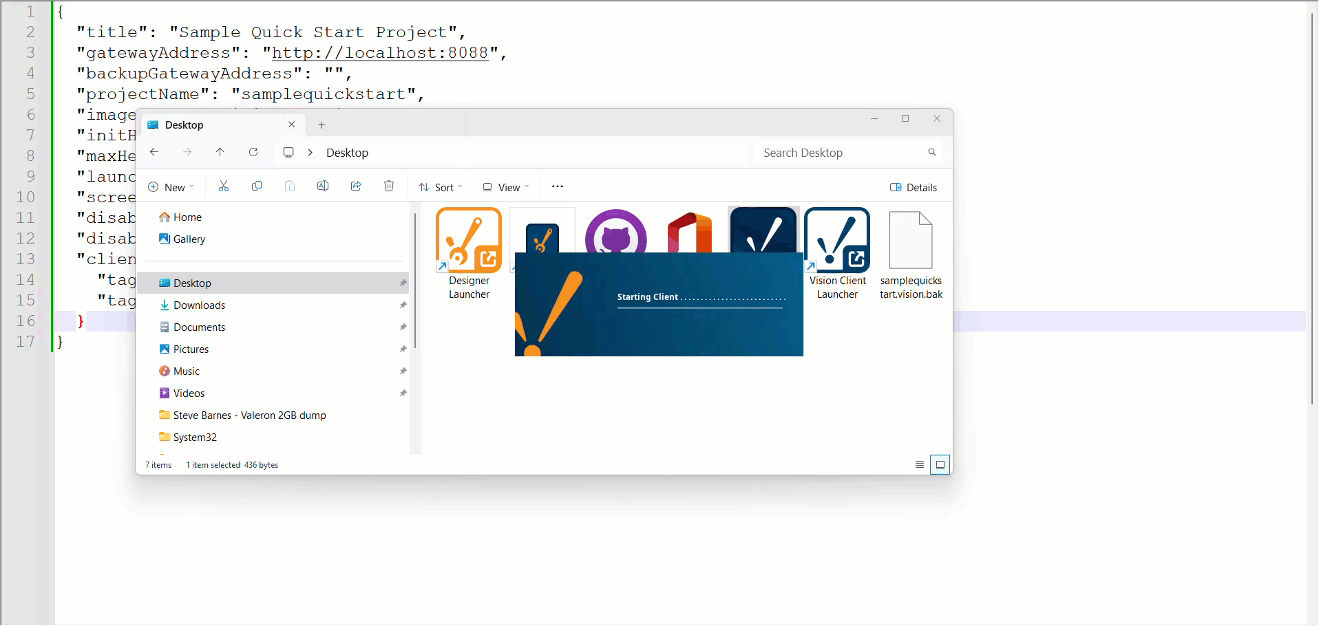 Launcher File Associations Now Support JVM Arguments gif
