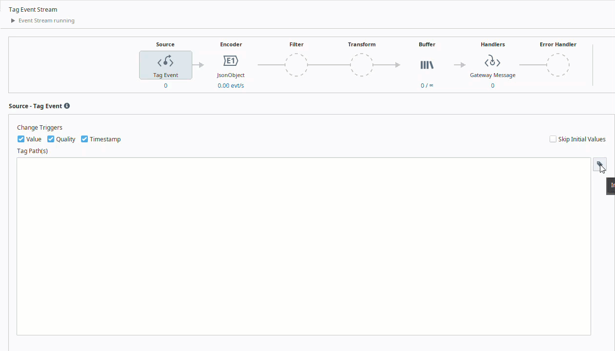 Tag-Level Wildcards in Event Streams 
