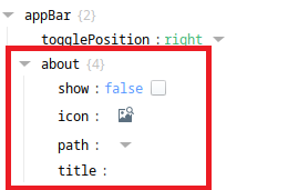 About button customization gif