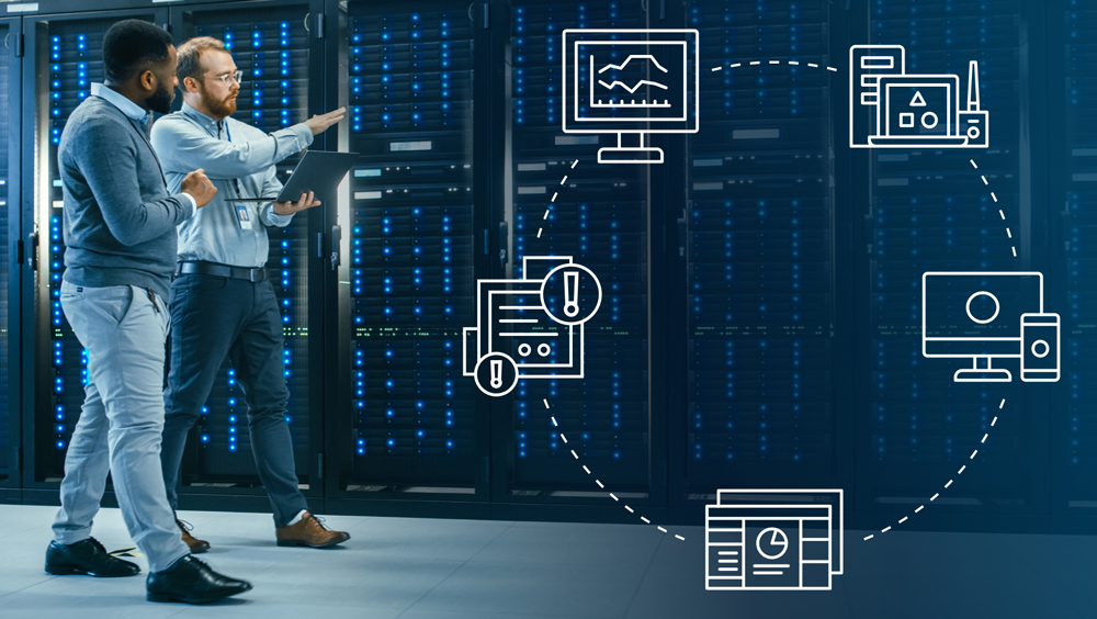 Internal data center DCIM system