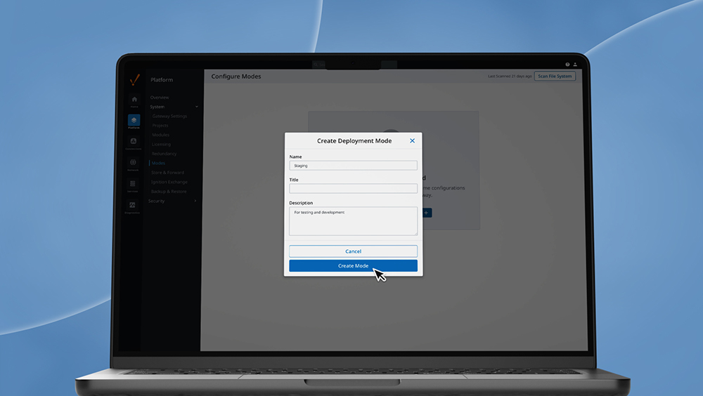 Ignition 8.3 deployment mode